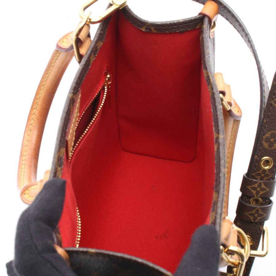路易威登 Sac Plat BB 單肩斜背包 M46265 Monogram 帆布 二手-2