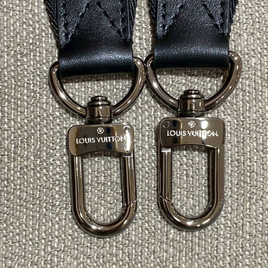 Louis Vuitton keepall 雙色老花手提肩背包 晶片款-14