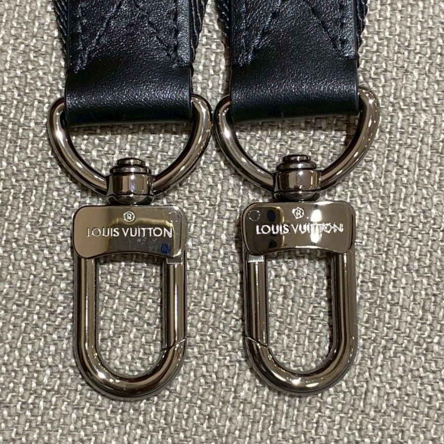 Louis Vuitton keepall 雙色老花手提肩背包 晶片款-15