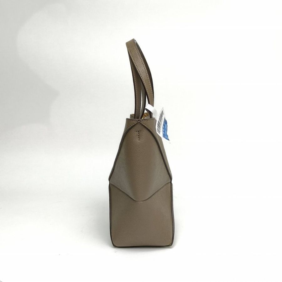 LOEWE 牛皮PuzzleFoldTotemini深卡其綠肩背包-1