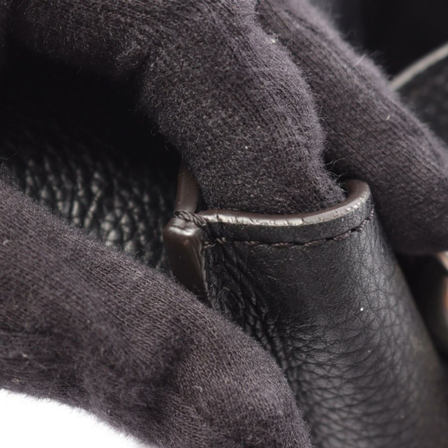 CELINE Luggage Nano Shopper 單肩斜背包 黑色真皮二手女款-6