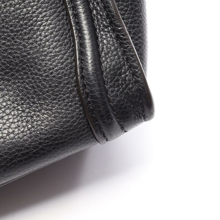 CELINE Luggage Nano Shopper 單肩斜背包 黑色真皮二手女款-10
