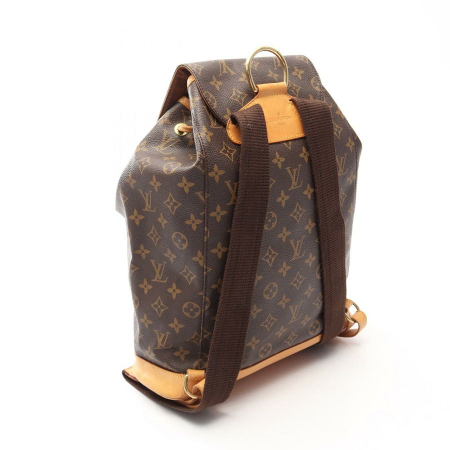 路易威登 Montsouris GM 雙肩包 M51135 Monogram 帆布 二手 LV-1