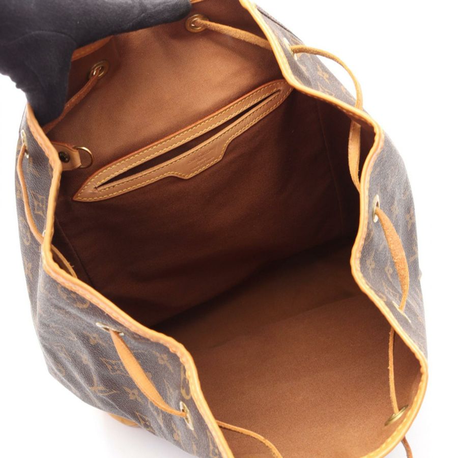 路易威登 Montsouris GM 雙肩包 M51135 Monogram 帆布 二手 LV-2
