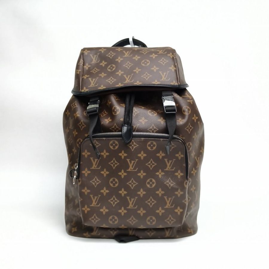 LOUIS VUITTON Zack口蓋雙肩包老花PVC老花2017肩背包-0