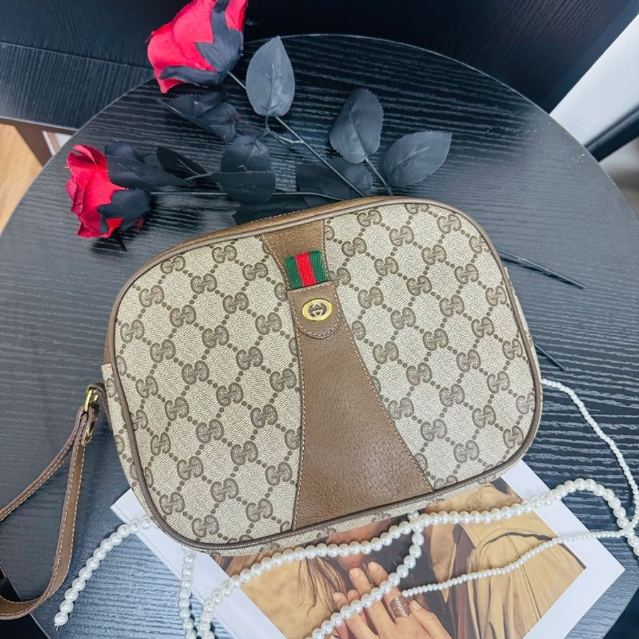 【赫蒂國際精品】Gucci 相機包 vintage 中古 二手-1