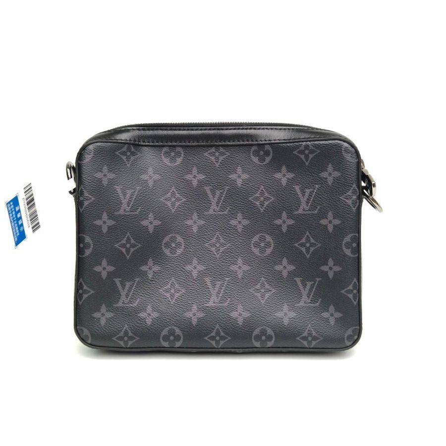LOUIS VUITTON Trio郵差包三合一黑色PVC老花2021肩背包-2