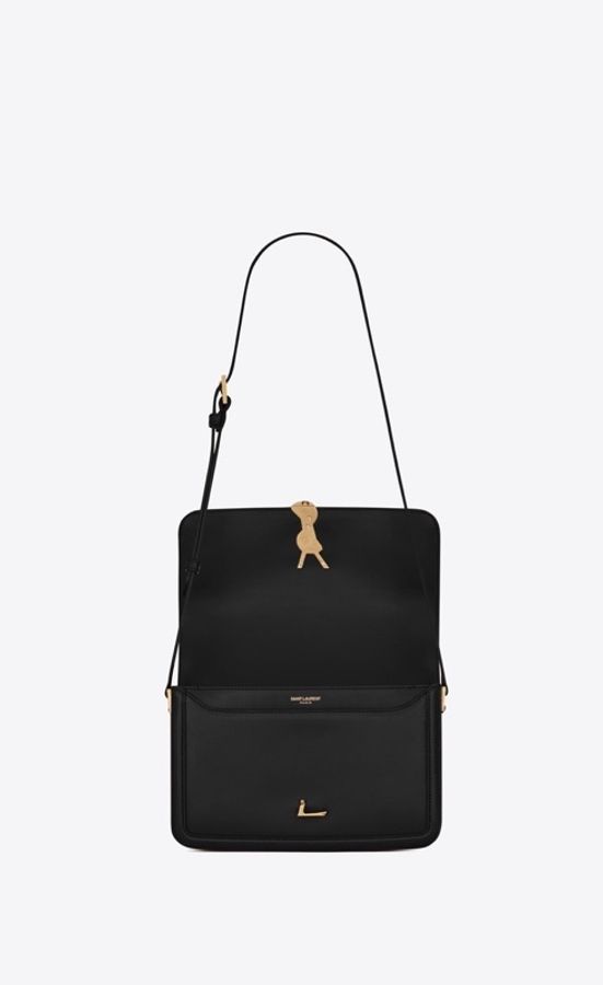 Saint Laurent 女士 SOLFERINO BOX 皮革中號肩背包均碼碼中號、23cm*6cm*16cm-3