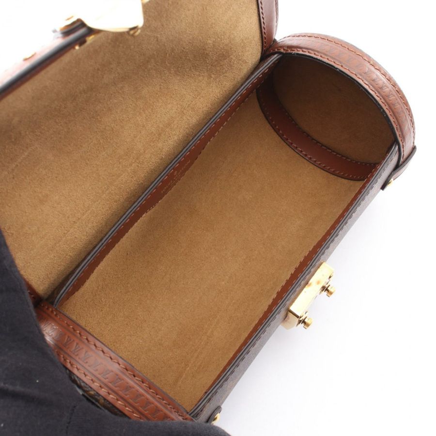 路易威登 Papillon Trunk 鏈條斜背包 M57835 Monogram 帆布 二手-2