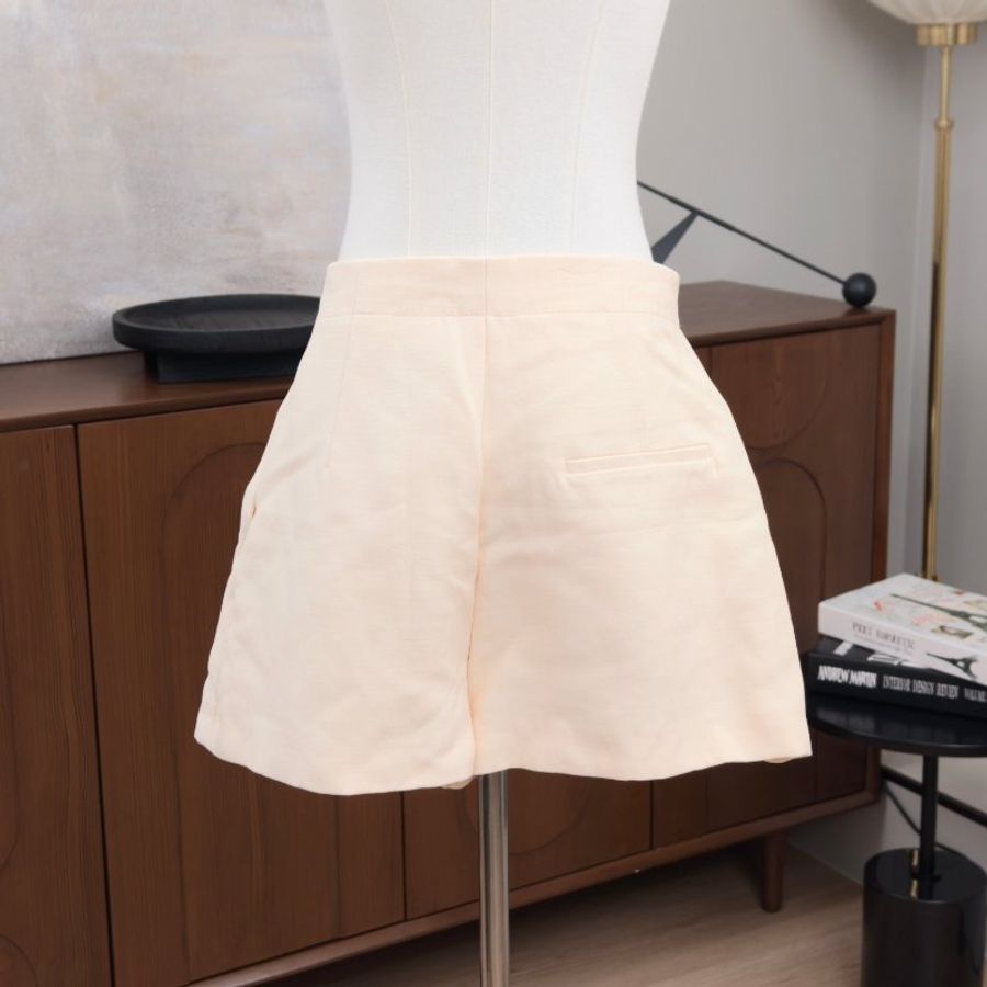 DIOR/迪奧36碼CD紐扣羊毛裙褲-1