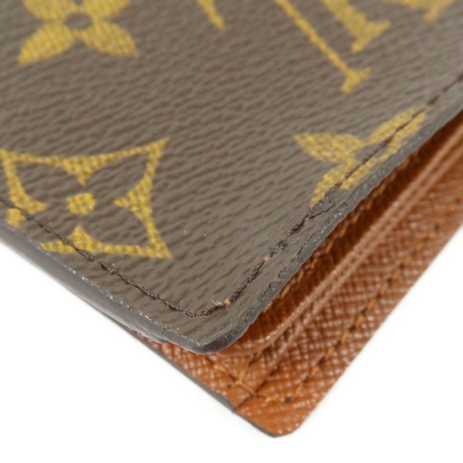 LOUIS VUITTON Monogram Trifold Wallet錢包-9