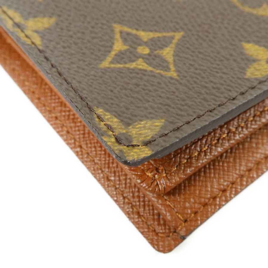 LOUIS VUITTON Monogram Trifold Wallet錢包-10