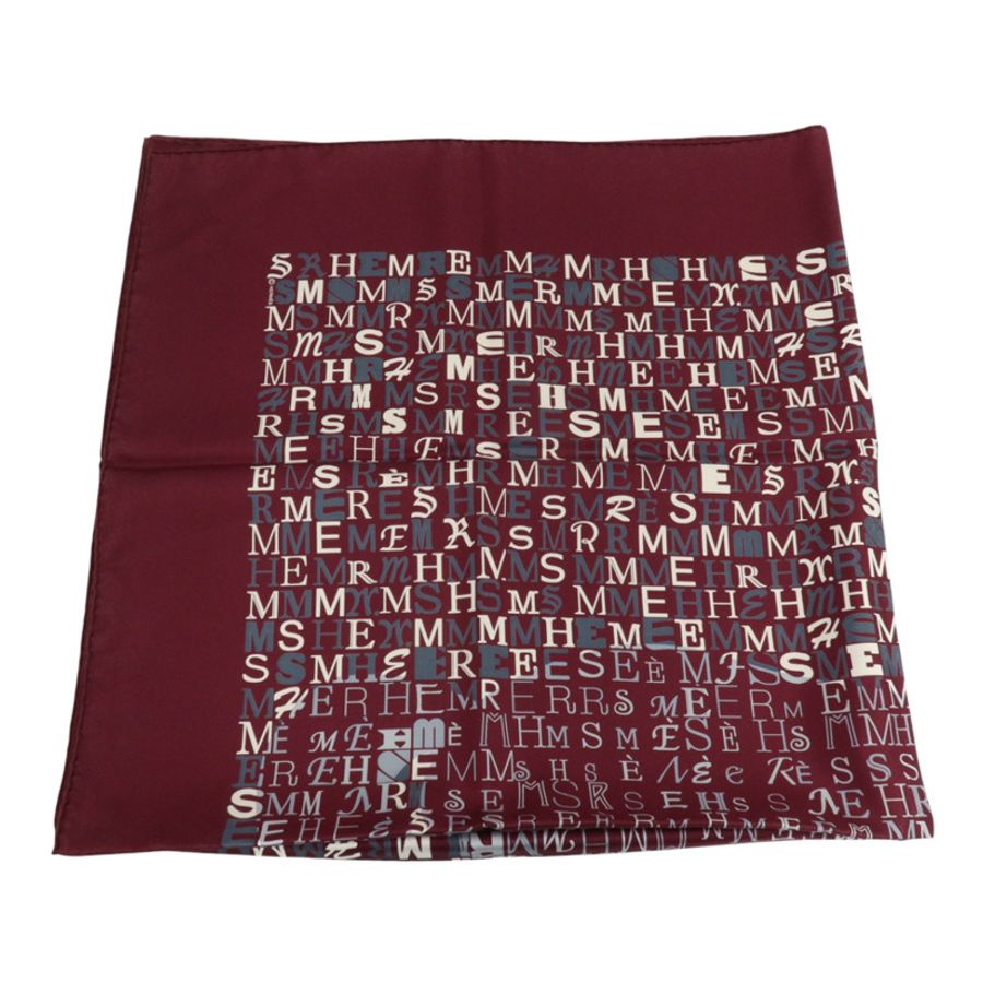 HERMES 絲質Scarf 90x90cm絲巾-1