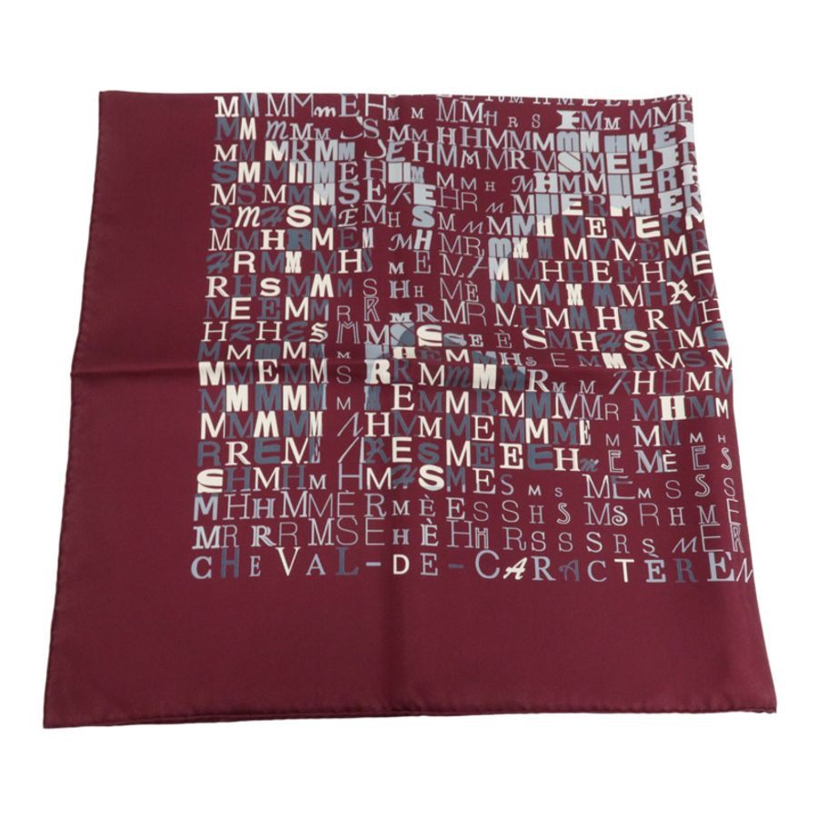 HERMES 絲質Scarf 90x90cm絲巾-4