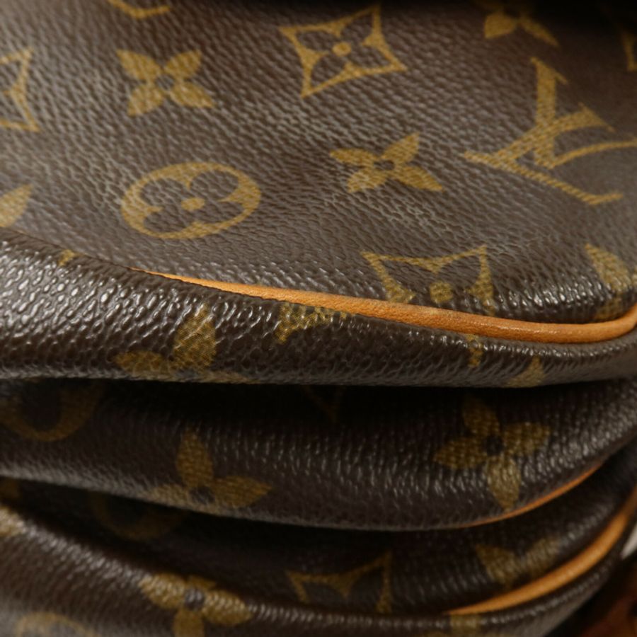 LOUIS VUITTON Monogram Saumur 30肩背袋-13