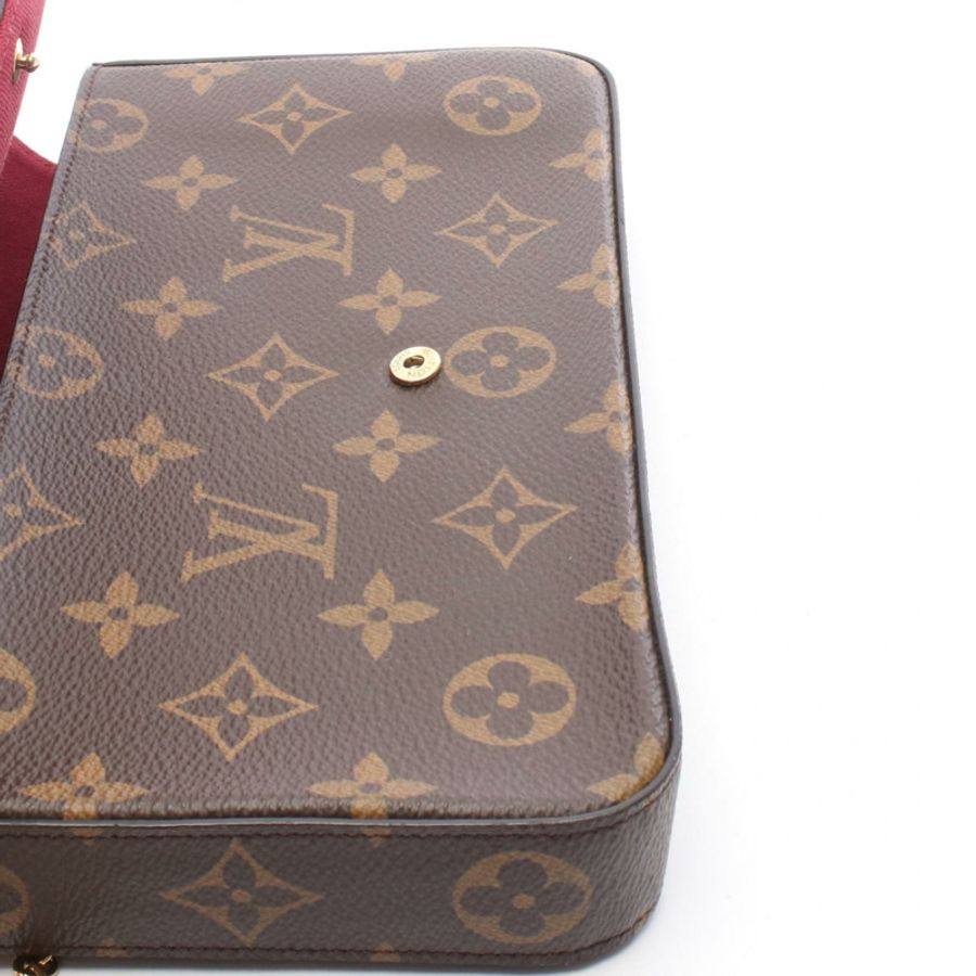 路易威登 Pochette Felicie 鏈條斜背包 M61276 Monogram 二手-7