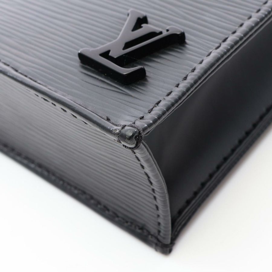 路易威登 Petit Sac Plat 斜背包 M81238 Epi 皮革 黑色 二手 LV-6
