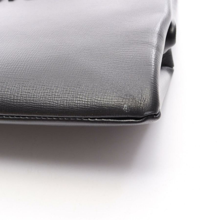 路易威登 Shopper Tote MM 單肩斜背包 M28309 黑色皮革二手-11