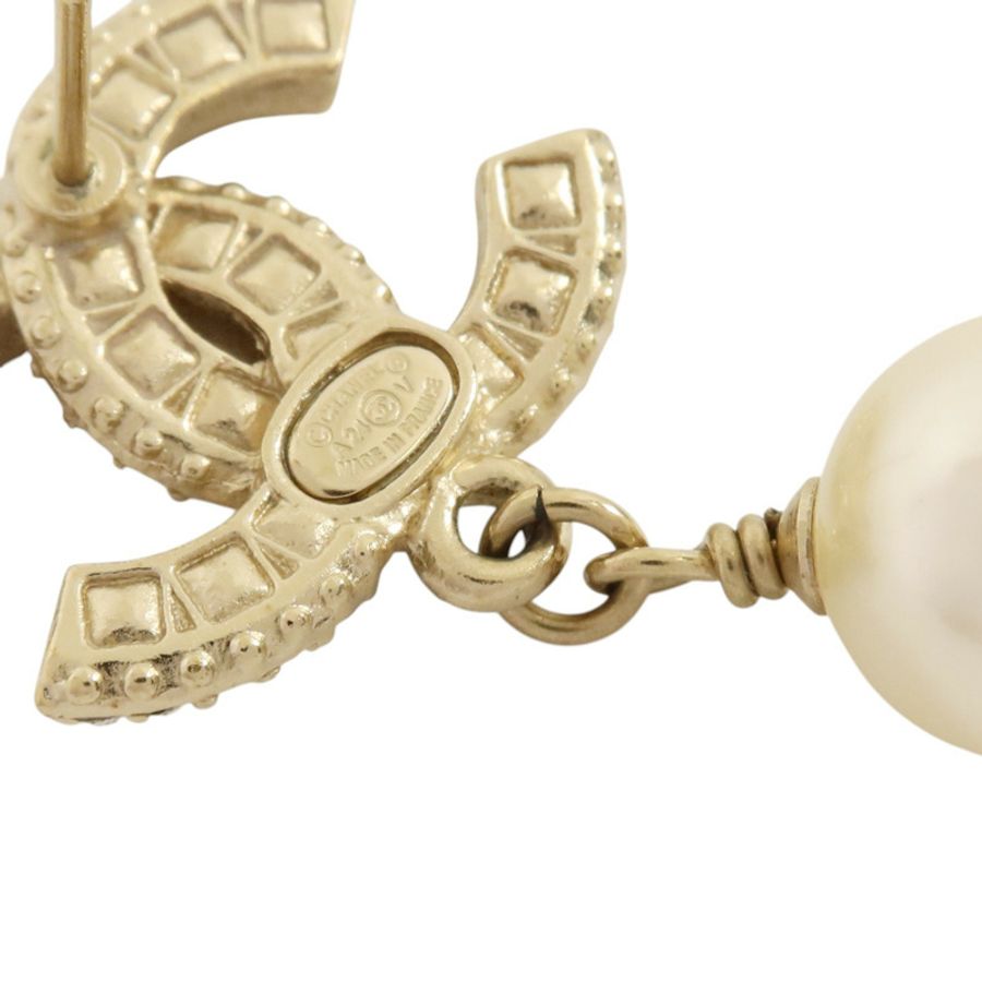 CHANEL 金屬/PVC Earrings耳環-5