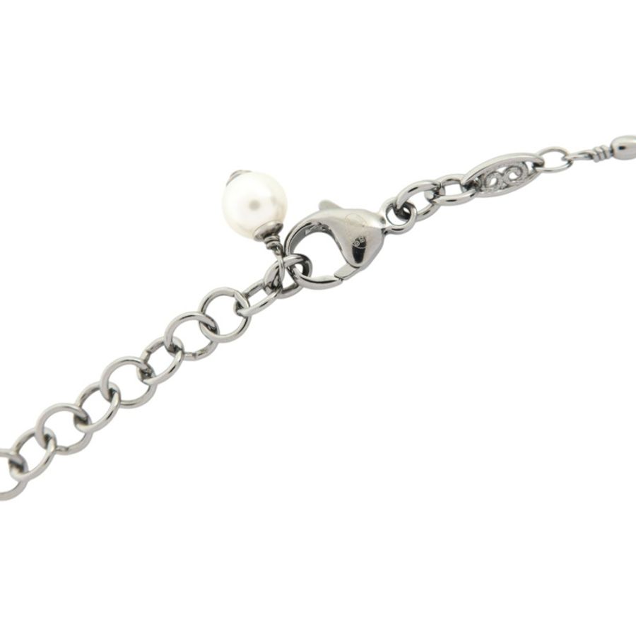 CHANEL 金屬/PVC No5 Perfume Bottle Necklace銀扣項鏈-6