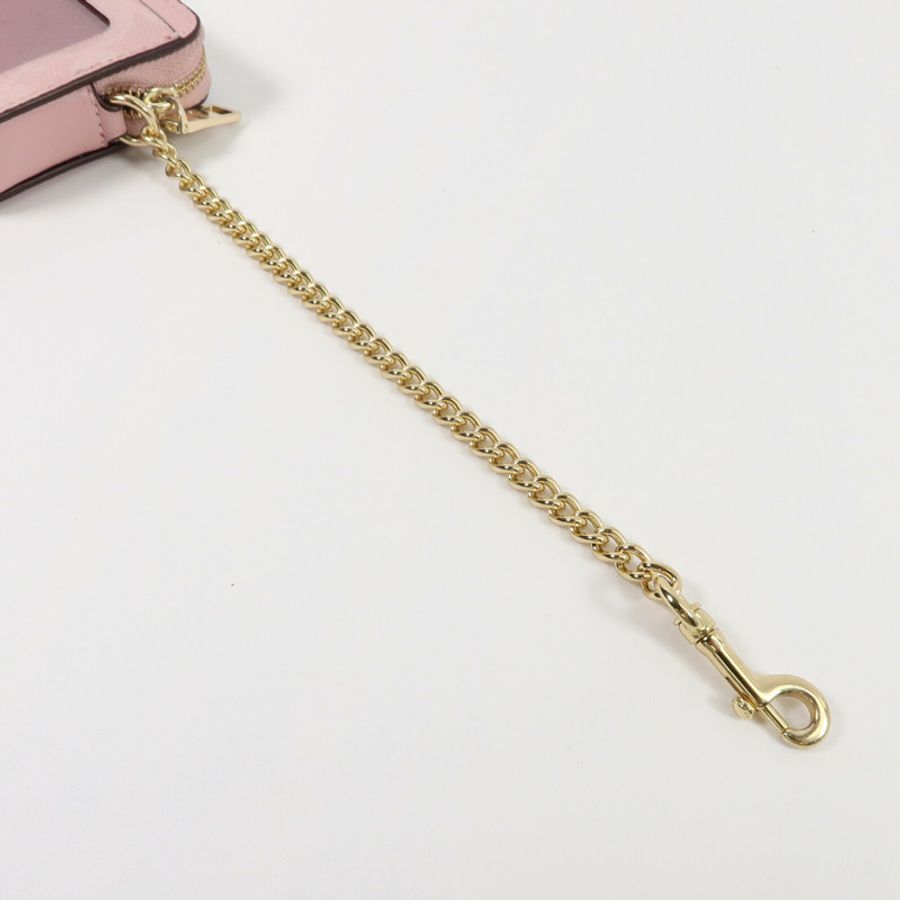 COACH 塗層帆布Zip Card Case卡片套-15