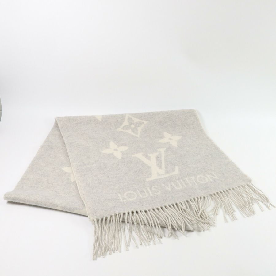 LOUIS VUITTON Cashmere Echarpe Reykjavik圍巾-5