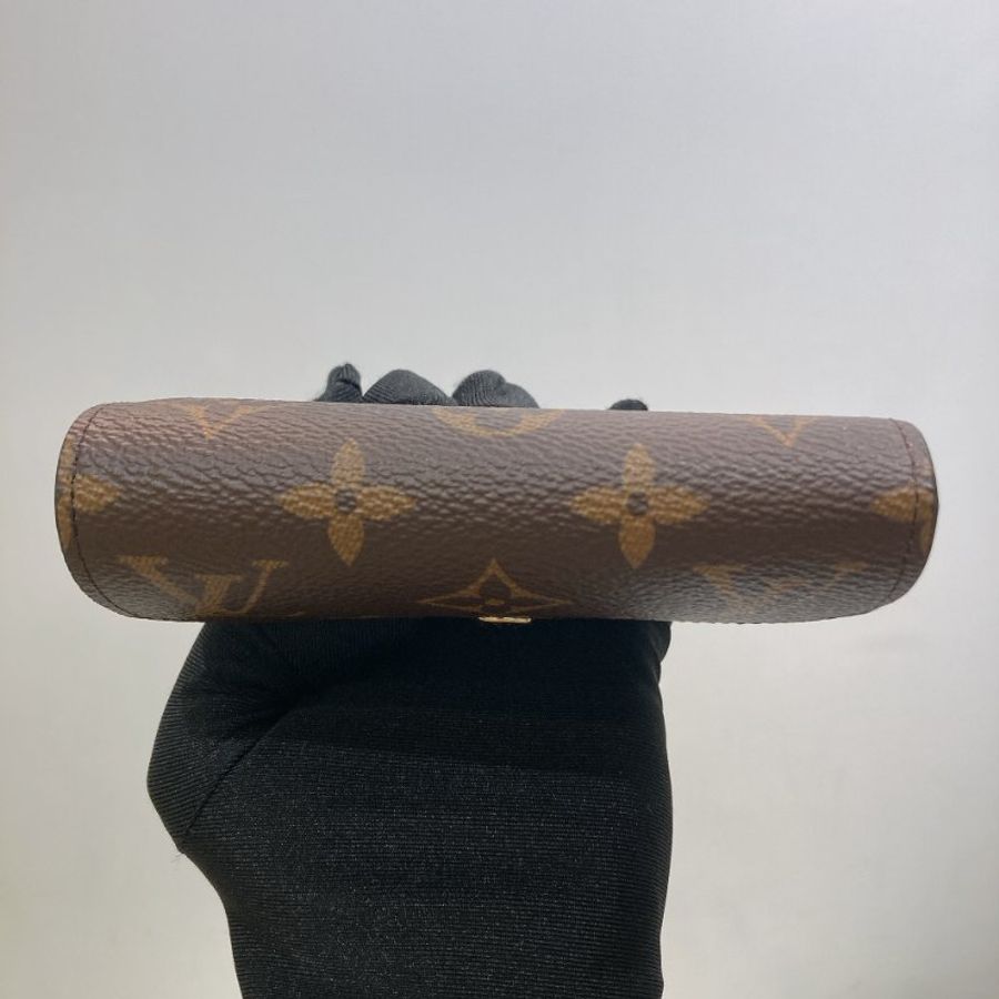 TW4907	Louis Vuitton 路易威登經典花紋三摺銀包 Victorine Wallet Monogram Canvas x Brown Vivienne Mrark-5