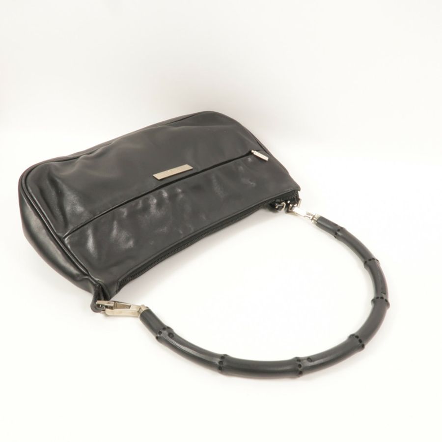 GUCCI 牛皮皮革Bamboo Hand Bag手挽袋-7