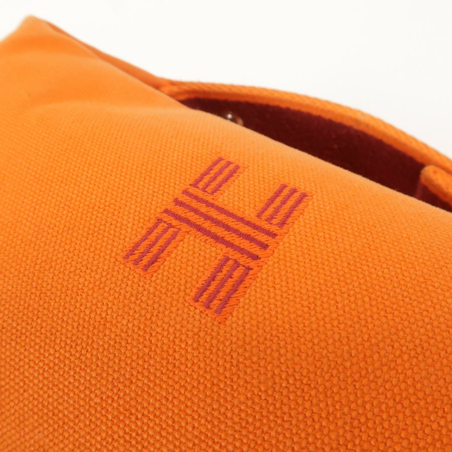 HERMES 帆布Bride a Brac PM手挽袋-8