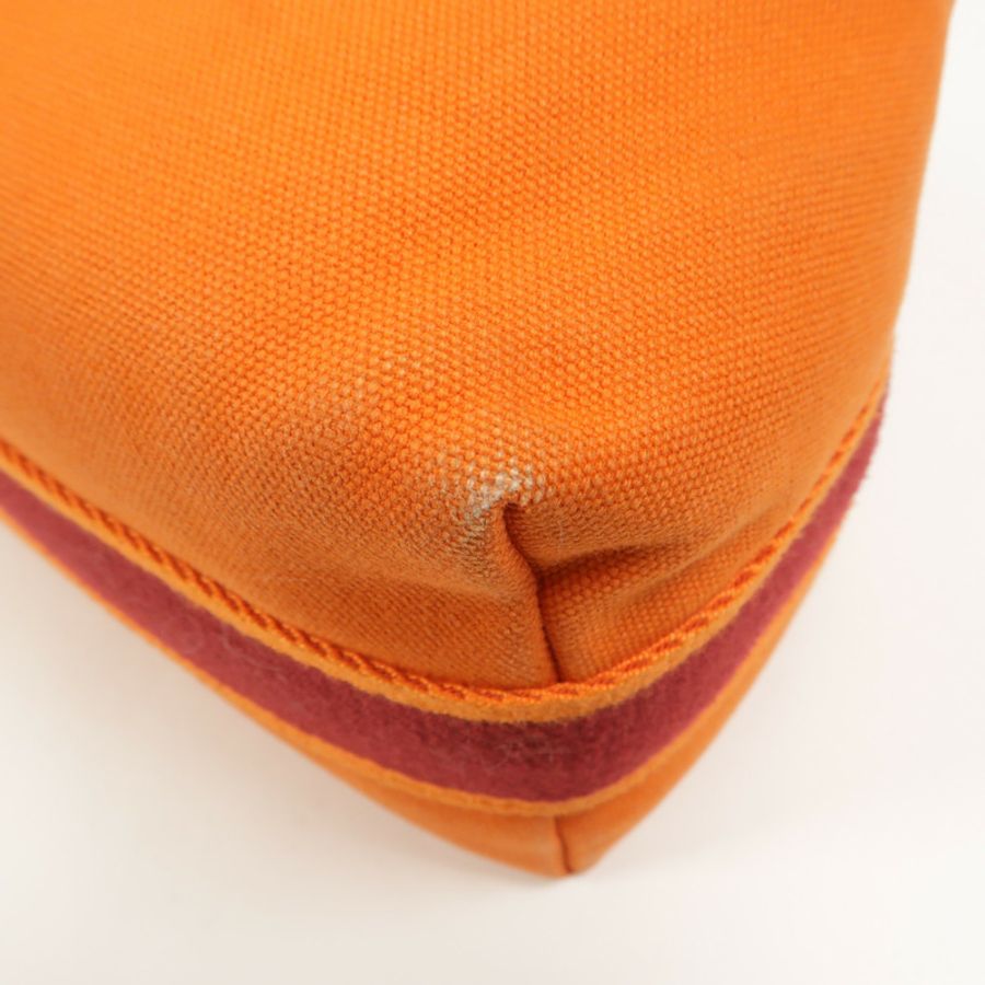 HERMES 帆布Bride a Brac PM手挽袋-9