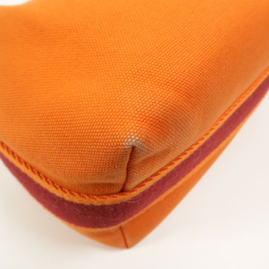 HERMES 帆布Bride a Brac PM手挽袋-10
