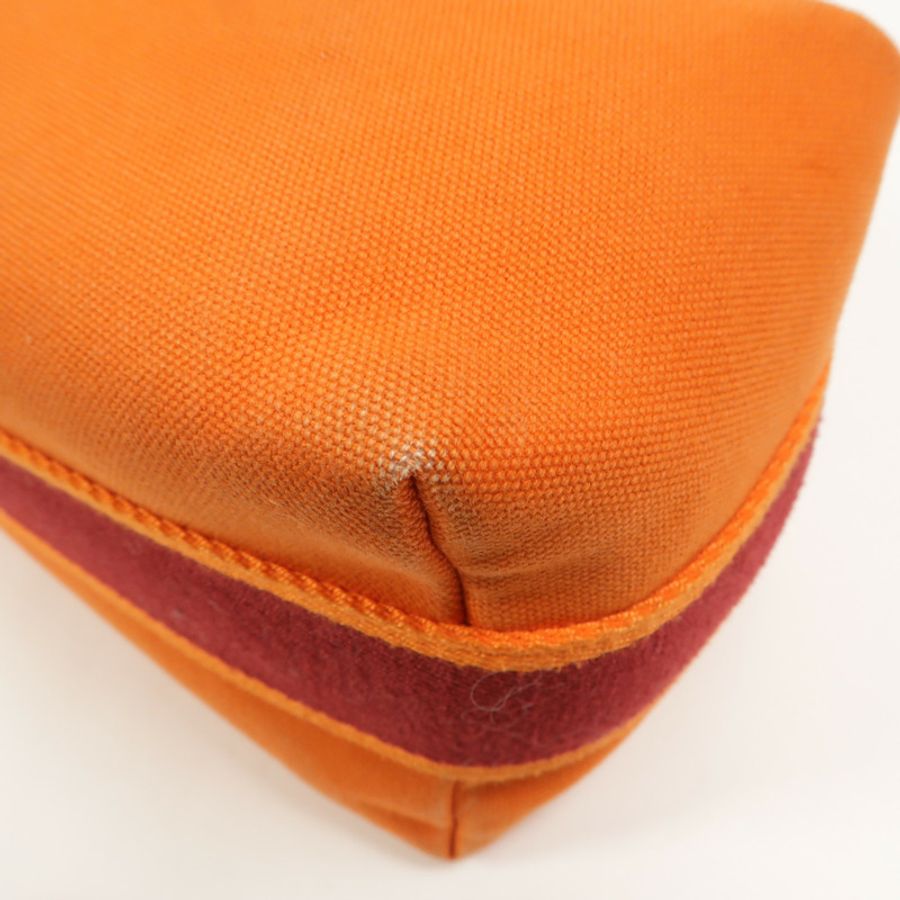 HERMES 帆布Bride a Brac PM手挽袋-11