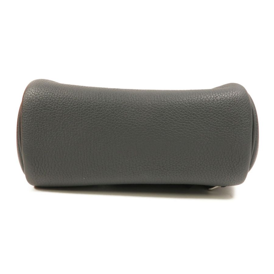 HERMES Togo皮革Hac A Dos PM背包Gris Misty-3
