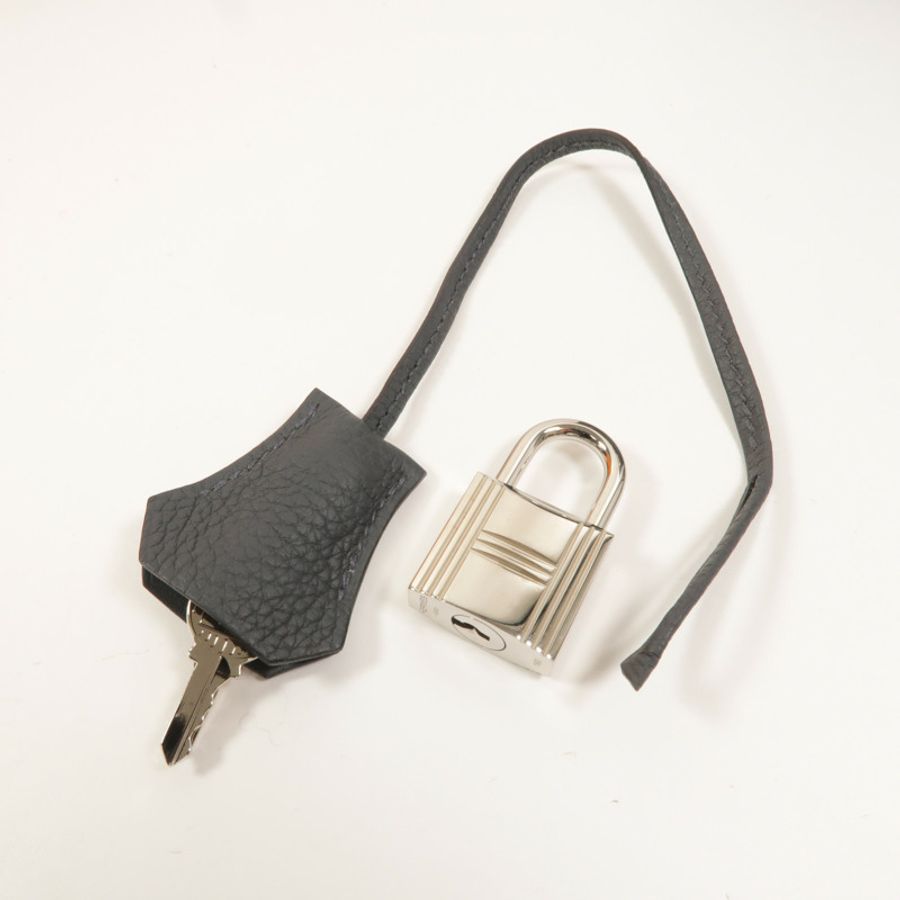 HERMES Togo皮革Hac A Dos PM背包Gris Misty-8