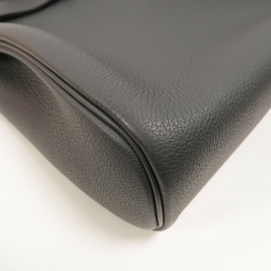 HERMES Togo皮革Hac A Dos PM背包Gris Misty-12