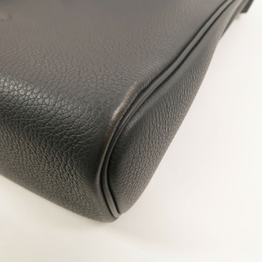 HERMES Togo皮革Hac A Dos PM背包Gris Misty-13
