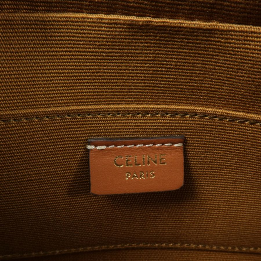 CELINE 塗層帆布Mini Camera Bag-6