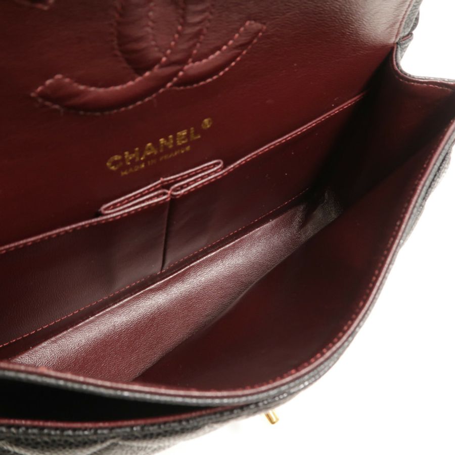 CHANEL 牛皮皮革Classic 25鏈帶肩背袋-4