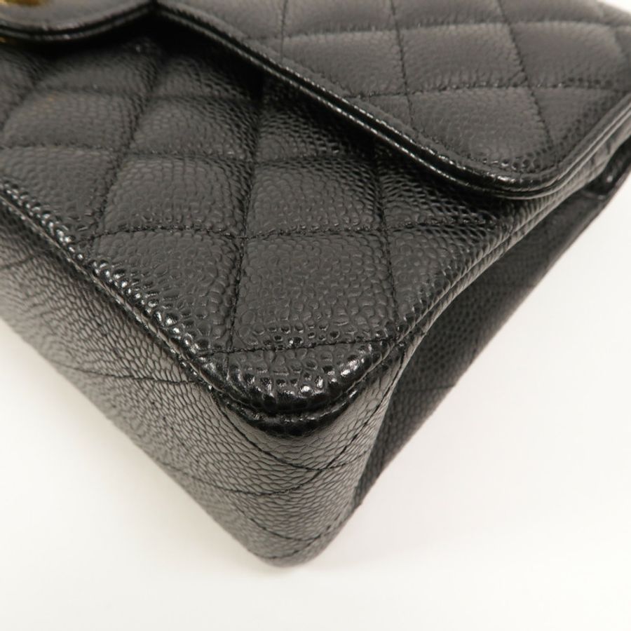 CHANEL 牛皮皮革Classic 25鏈帶肩背袋-13