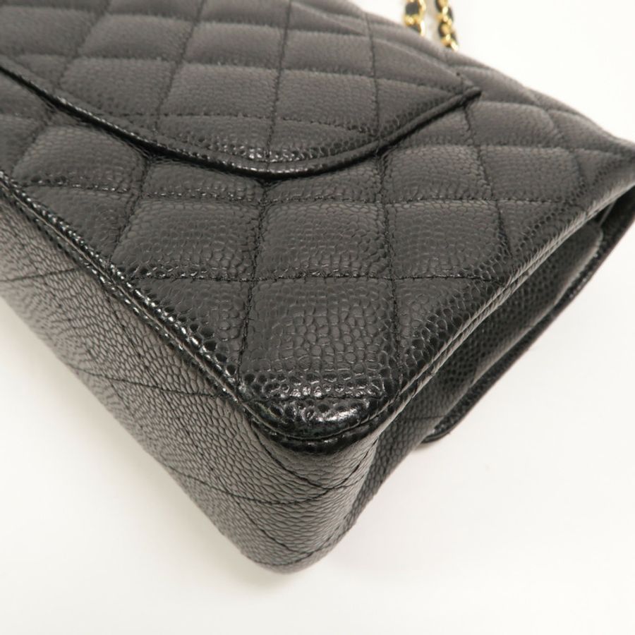 CHANEL 牛皮皮革Classic 25鏈帶肩背袋-15