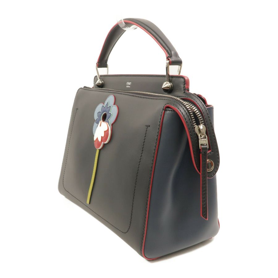 FENDI 牛皮皮革Dotcom手挽肩背兩用袋-2