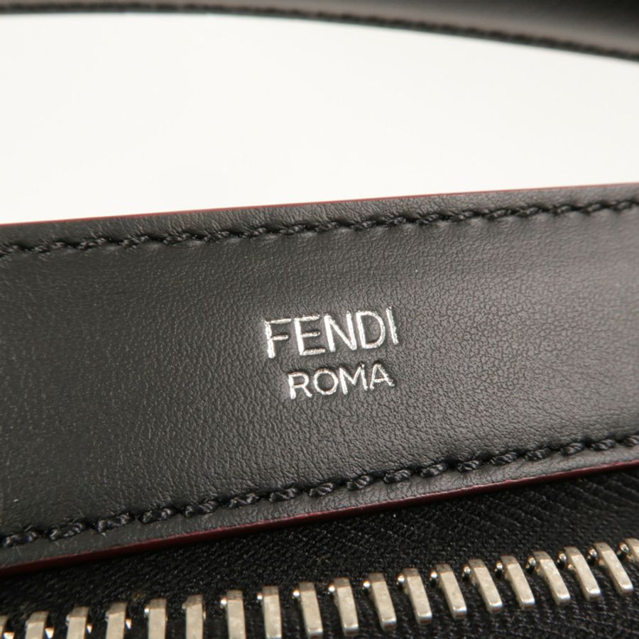 FENDI 牛皮皮革Dotcom手挽肩背兩用袋-9
