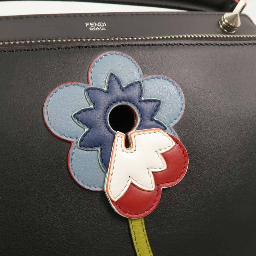 FENDI 牛皮皮革Dotcom手挽肩背兩用袋-11