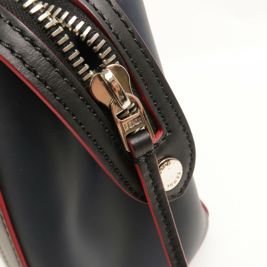 FENDI 牛皮皮革Dotcom手挽肩背兩用袋-16