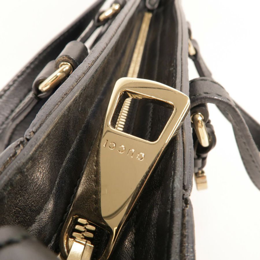 GUCCI 牛皮皮革2Way Shoulder手挽肩背兩用袋-10