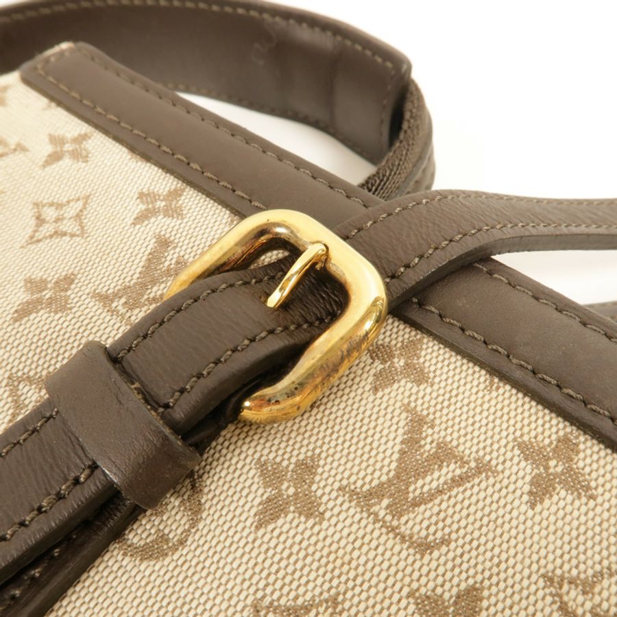 LOUIS VUITTON Monogram Mini Francoise手挽肩背兩用袋-15