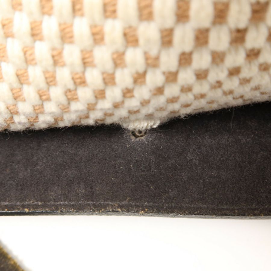 HERMES 帆布Vintage Herbag Mini肩背袋Noir-6
