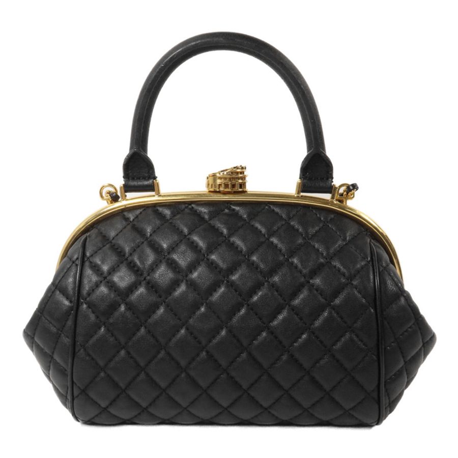 CHANEL 牛皮皮革Shoulder Bag鏈帶手挽肩背兩用袋-1