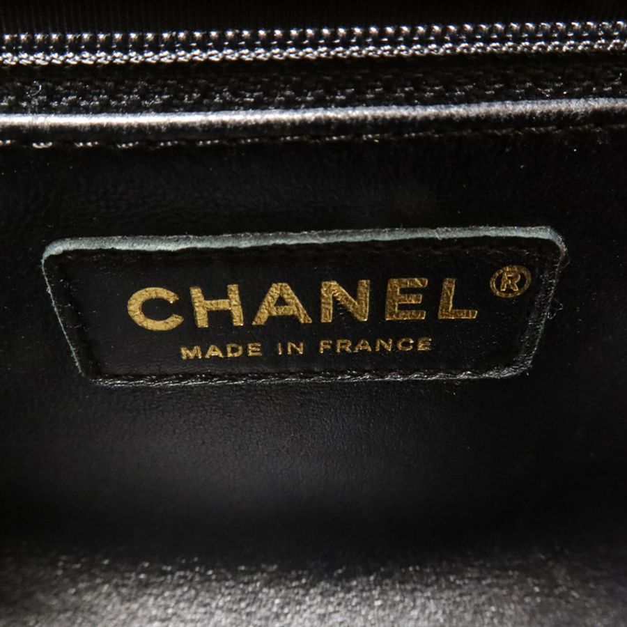 CHANEL 牛皮皮革Shoulder Bag鏈帶手挽肩背兩用袋-5