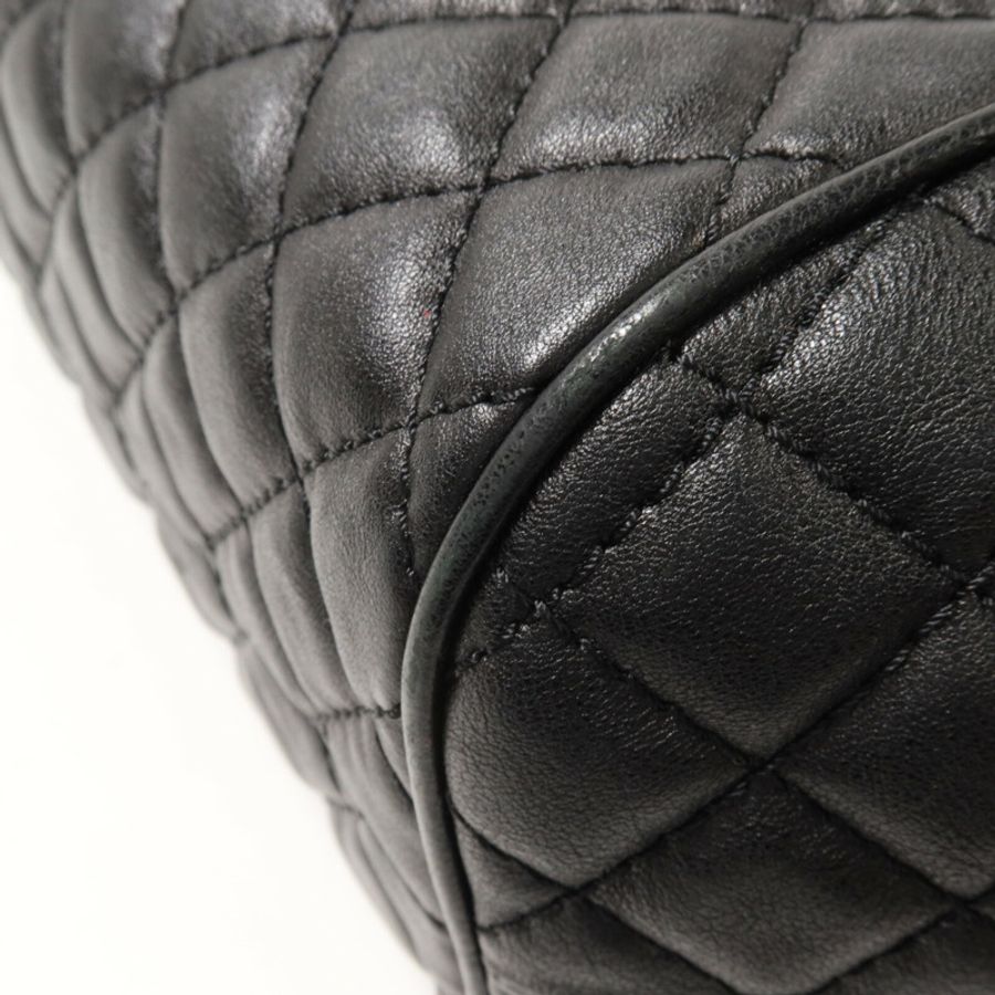 CHANEL 牛皮皮革Shoulder Bag鏈帶手挽肩背兩用袋-15